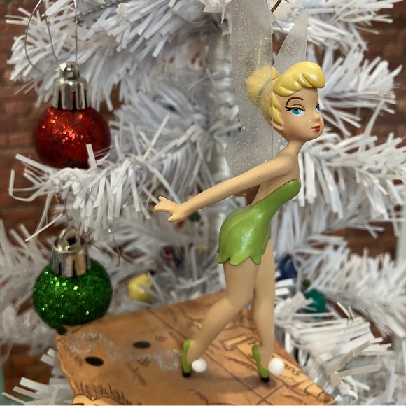 Hallmark Disney Tinker Bell ornament Mischievous Little Tinkerbell Map Peter - Picture 3 of 5